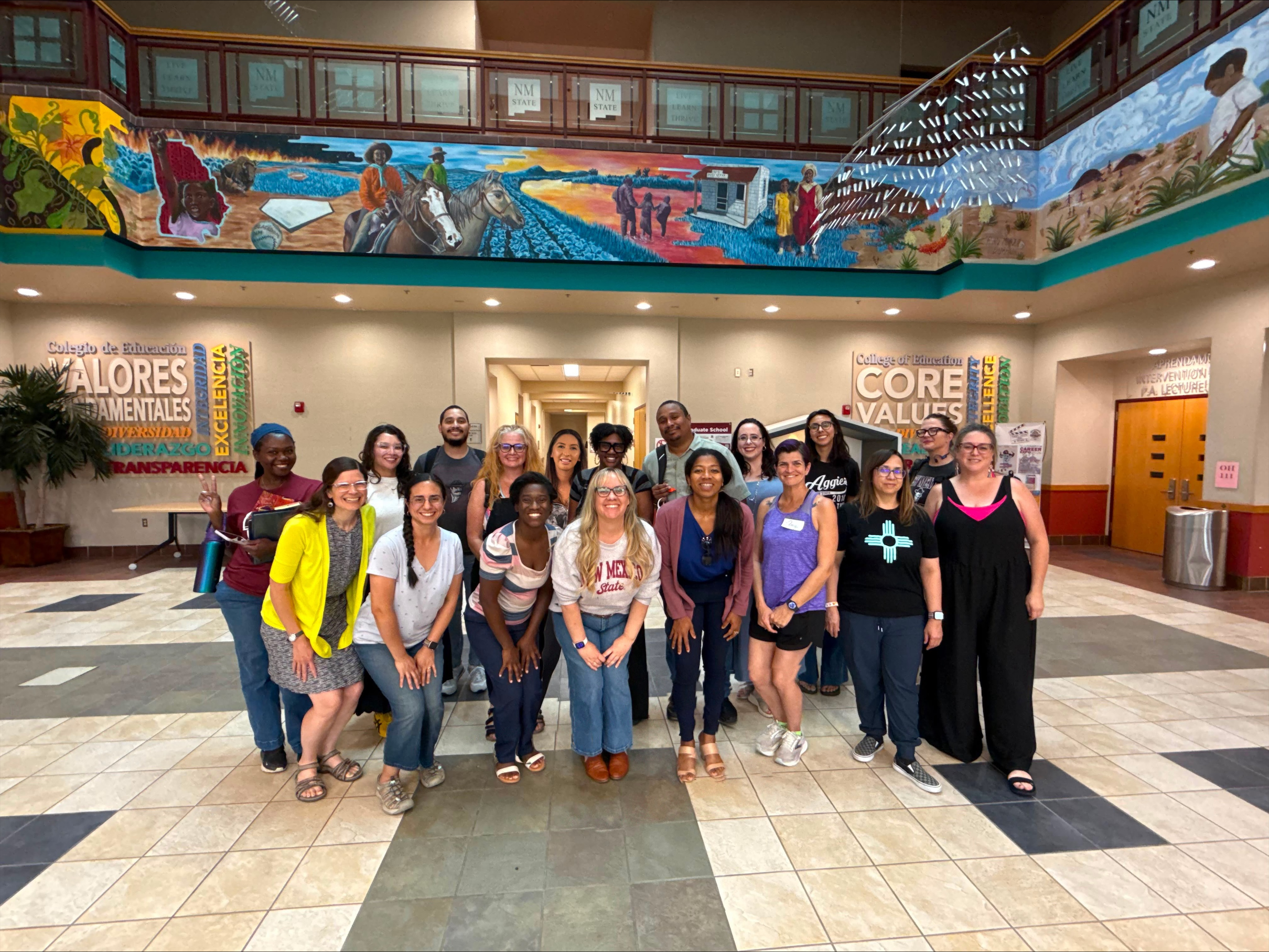 Curriculum and Instruction doctoral cohort at New Mexico State University
